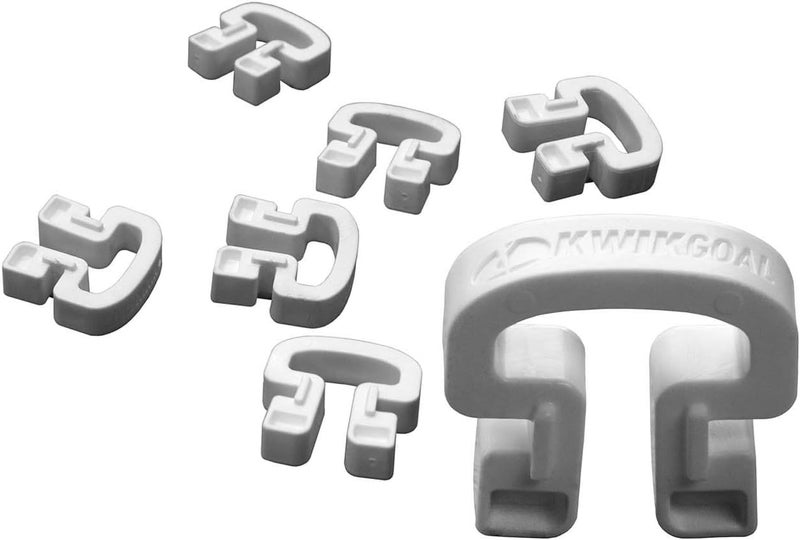 Kwik Goal Kwik Lock Net Clips (100-Pack)  White - Image 1